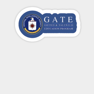 GATE Program Shirt Sticker